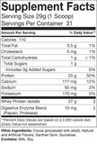 Ingredient list for Naturall Livings Chocolate When Protein Isolate