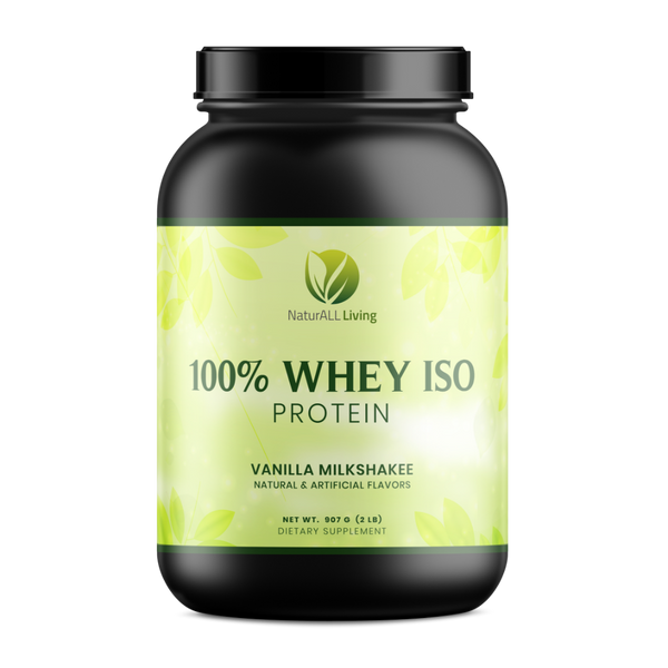 Vanilla Milkshake 100% Whey Isolate Protein Tub
