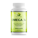 Omega 3 fish oil bottle