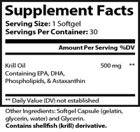 Krill Oil+ ingredients
